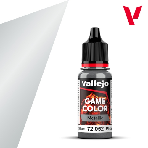 Game Color metallic silver 72052 18ml (GP1ltr=166,66€)